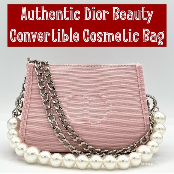 🆕 Dior Beauty Cosmetic Case to Convertible Crossbody/Shoulder/Bum Bag Handbag - Picture 1 of 16